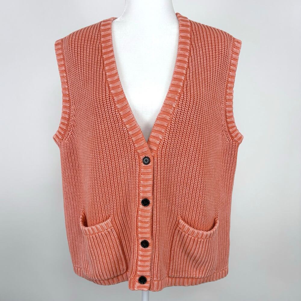 Demylee Layne Patch Pocket Oversized Sweater Vest… - image 3